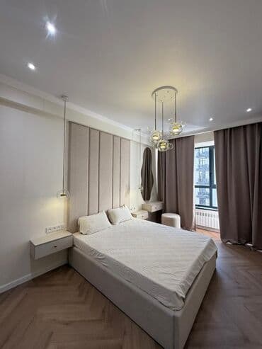 снять жилье в кыргызстане: 3 комнаты, 80 м², Элитка, 10 этаж, Дизайнерский ремонт — 4