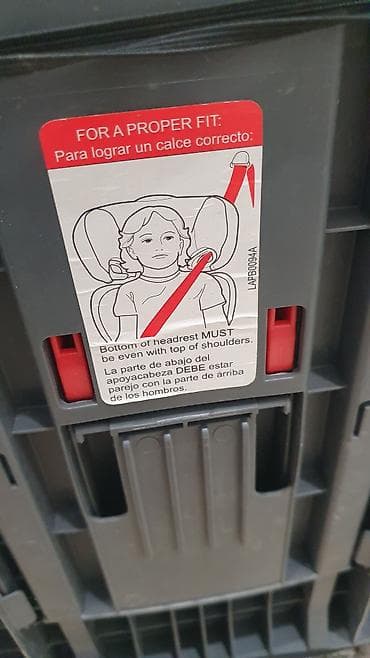 кресло бустер: Автокресло, цвет - Серый, Б/у — 3