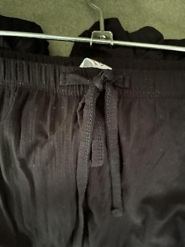 lining 38: Женские широкие брюки Penti Sleepwear - Цвет: чёрный - Размер на — 3