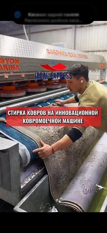 Клининговые услуги: Стирка ковров, | Палас, Ковер, Бесплатная доставка — 10