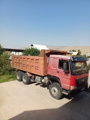 хово стартер: Самосвал Howo 6x4 - Конфигурация: 3 оси, задняя тележка спаренная — 5