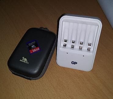 panasonic gh: SD флешка на 16gb + зарядное устройство для Ni-MH аккумуляторов AA/AAA — 1