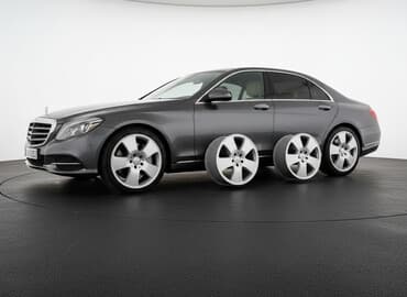 обмен на r14: Литые Диски R 18 Mercedes-Benz, Комплект, отверстий - 5 — 1