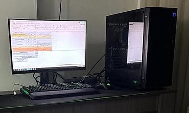 windows 10 pro: Компьютер, ядер - 8, ОЗУ 32 ГБ, Для работы, учебы, Б/у, AMD Ryzen 7 Pro, AMD Radeon RX 6700 XT, HDD + SSD — 2