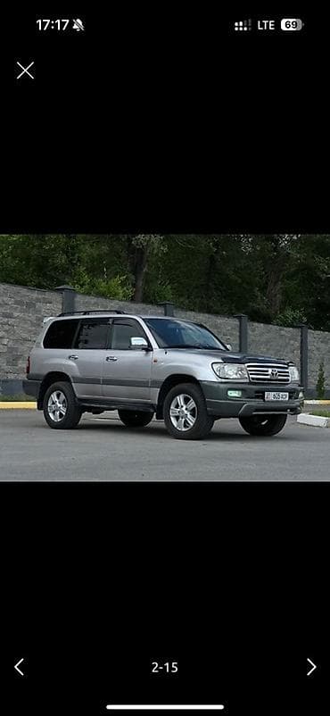 мото хонда: Toyota Land Cruiser: 2003 г., 4.7 л, Автомат, Газ, Внедорожник — 1