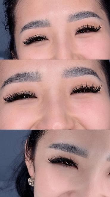 ресница: Профессиональное наращивание ресниц - Эффект: выразительный объем с — 1