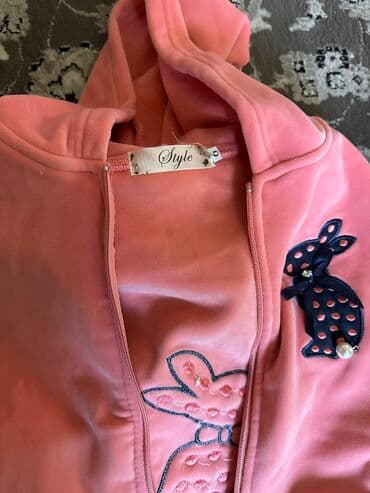 спортивный костюм на девочку: Комплект, Б/у — 4