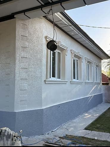 Отделочные работы: Ремонт фасада, Утепление фасада, Фасадный декор | Рамки, Молдинг | Жидкий травертин Больше 6 лет опыта — 5
