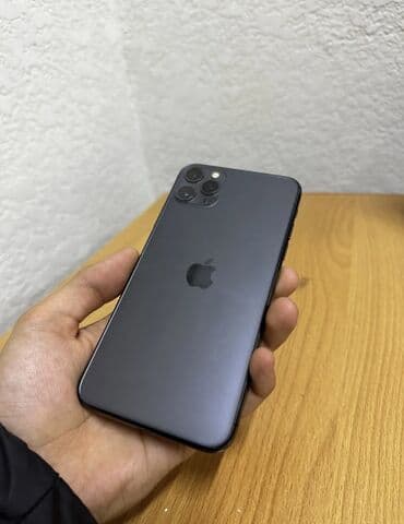 IPhone 11 Pro Max, Б/у, 256 ГБ, Space Gray, Коробка, 77 %