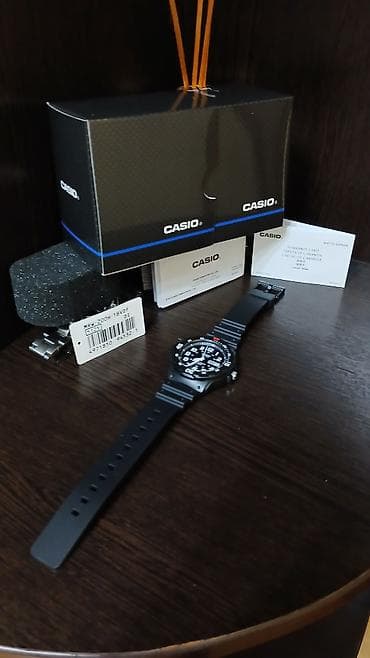 mi bend 6: CASIO MRW-200H-1BVDF — кварцевые наручные часы с классическим — 2