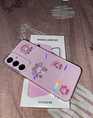 neta v: Samsung Galaxy A55 - Цвет: розовый - Комплектация по фото. чехол — 1
