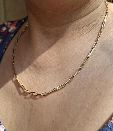 Ювелирные изделия: Цепь для бензопилы, Якорное, Проба 585, Женские, Новый — 1