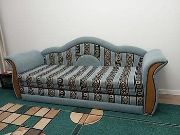 раскладной диван: Прямой диван, Б/у — 2