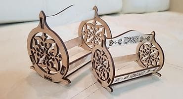 Вазалар: Лазерная резка и гравировка на ткань, пластмассы, войлок,фанеры и.т.д — 1