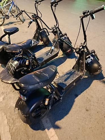 bid e2: Электроскутер Citycoco максимальная скорость 45-60км/ч запас хода — 4