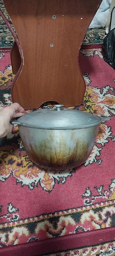 Продукты питания: Чугунь кукмара казан 4.5л — 2