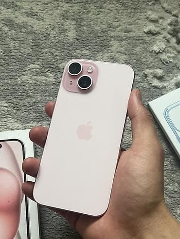 nintendo 3d: IPhone 15, Новый, 128 ГБ, Розовый, Коробка, 88 % — 2