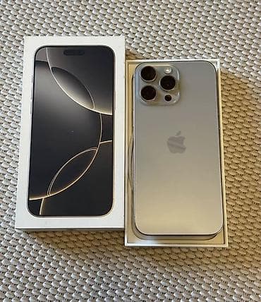 ophone 13 pro: IPhone 14 Pro, Б/у, 256 ГБ, Natural Titanium, Коробка, 85 % — 6