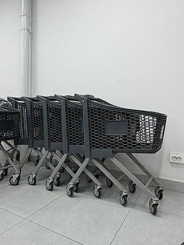 Продаются покупательские тележки 100 л для супермаркета. Состояние at lalafo.kg Продаются покупательские тележки 100 л для супермаркета. Состояние