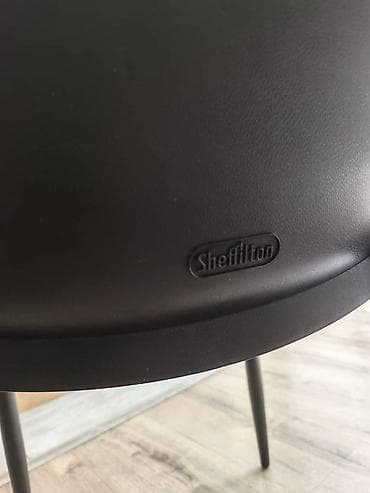 сколько стоит кухонный стол и стулья: Кухонный стол и стул, цвет - Черный — 5