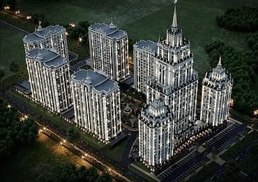 рассрочкага квартира: 2 комнаты, 78 м², Элитка, 4 этаж, Готовая ПСО (под самоотделку) — 3