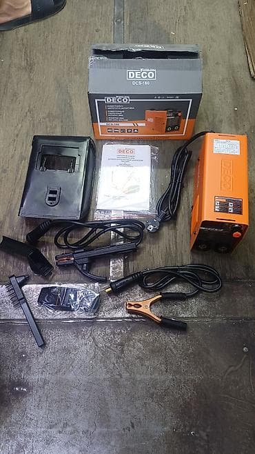 stick: Инверторный сварочный аппарат DECO DCS-160 (MMA) Назначение: - Ручная — 2