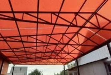 дополнительное освещение на авто: Навес, Арочный, Металл, Поликарбонат, Установка — 3