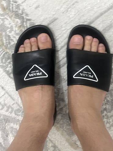 рубин бишкек: Мужские сандалии, 41, Prada, Новый, цвет - Черный — 4