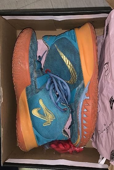 мужские ботинки бу: Мужские кроссовки, 32, 33, Nike, Б/у, цвет - Голубой — 1