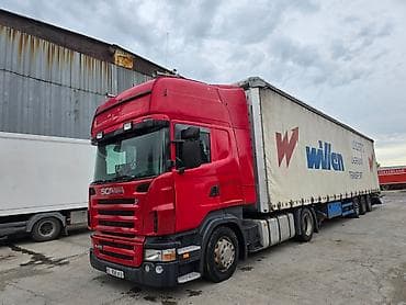 сканиа фура: Тягач, Scania, 2006 г., Тентованный — 3
