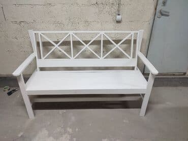 офисное кресло бу бишкек: Скамейка Дерево, Со спинкой, Без крыши — 3