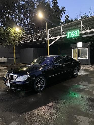Транспорт: Mercedes-Benz S-Class: 2002 г., 5 л, Автомат, Бензин, Седан — 6