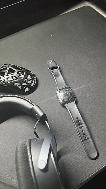 Смарт-часы: Apple Watch Series 6, 44 мм,94% акб алюминиевый корпус, черный цвет — 2