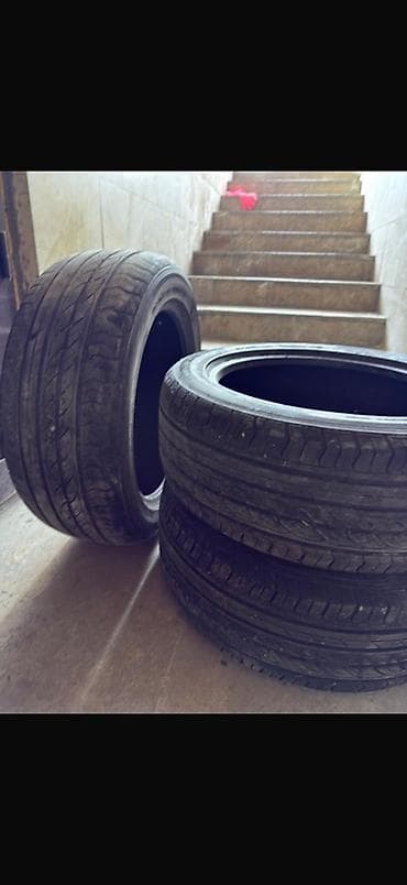 Летние шины 215/55 ZR17 98W XL (усиленные). 3шт. Характеристики: -