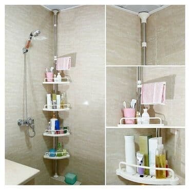 уголок на кухню цена: Угловая полка для ванной комнаты со склада в Бишкеке!!! — 3