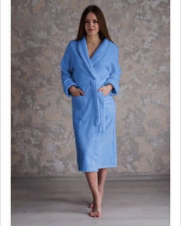 белая ночная сорочка: Банные, вафельные, махровые халаты . Производство Турция Премиум — 7
