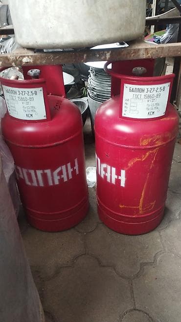 бак 120: Газовые баллоны для пропана - Объемы: 50 л (высокий цилиндрический) и — 3