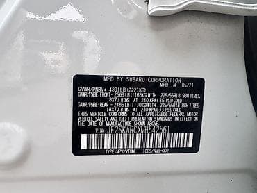 сюрф сурф: Subaru Forester: 2021 г., 2.5 л, Автомат, Бензин, Кроссовер — 5