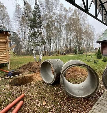 Кызматтар: Монтаж автономной канализации под ключ для частных домов и дач. Что — 1