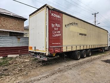 тент метраж: Прицеп, Kogel, Тентованный, Б/у — 1