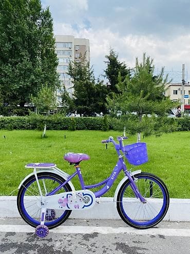 сиденье велосипеда: Детский велосипед, 2-колесный, 6 - 9 лет, Для девочки, Новый — 1