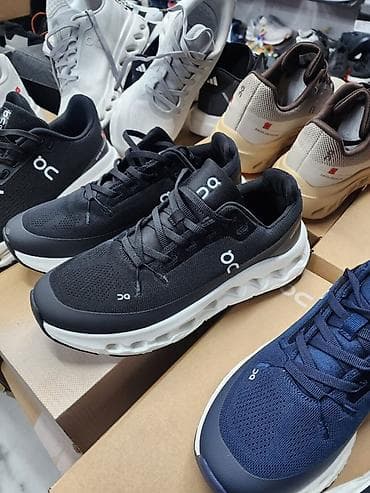 баа: Эркектердин кроссовкасы, 40, 41, 42, Nobrand, Жаңы, түсү - Кара — 1