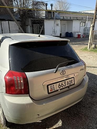 toyota aleks: Toyota Allex: 2003 г., Автомат, Бензин, Хэтчбэк — 3