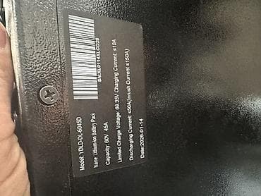 литий ионные аккумуляторы: Электроскутер с выносным литий-ионным аккумулятором - Тип — 3