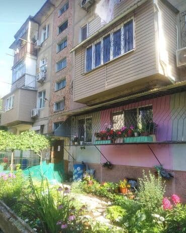 1 комнатная квартира бишкек продажа: 2 комнаты, 43 м², 104 серия, 4 этаж — 10