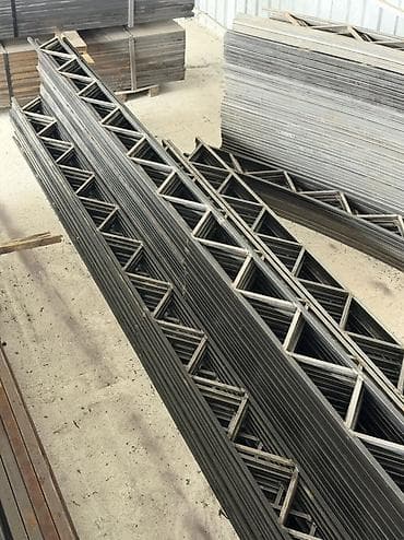 срубы: Металлическая ферма, Форма: Арка, Резка — 2