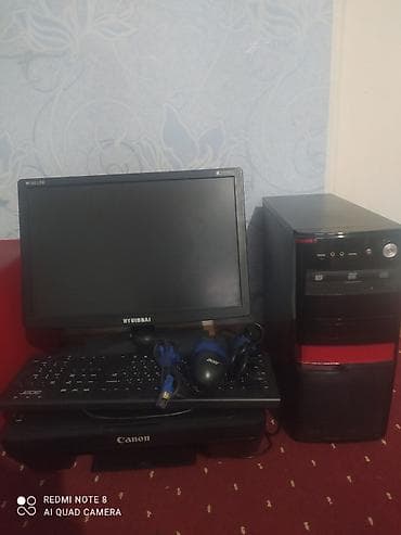 Комплект настольного ПК. Состав: - Системный блок форм‑фактора Midi