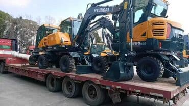гидравлический домкраты: Экскаватор, Hyundai, 2024 г., Колесный — 8