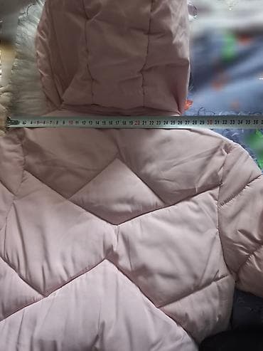 сапоги на девочку: Комплект, цвет - Розовый, Б/у — 8