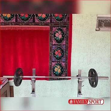 гиря 18 кг: Family Sport Штанга с весом 30кг х 250= 7500с Гриф олимпийский 7000с — 2